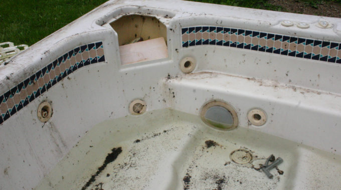 Hot Tub Demolition And Removal