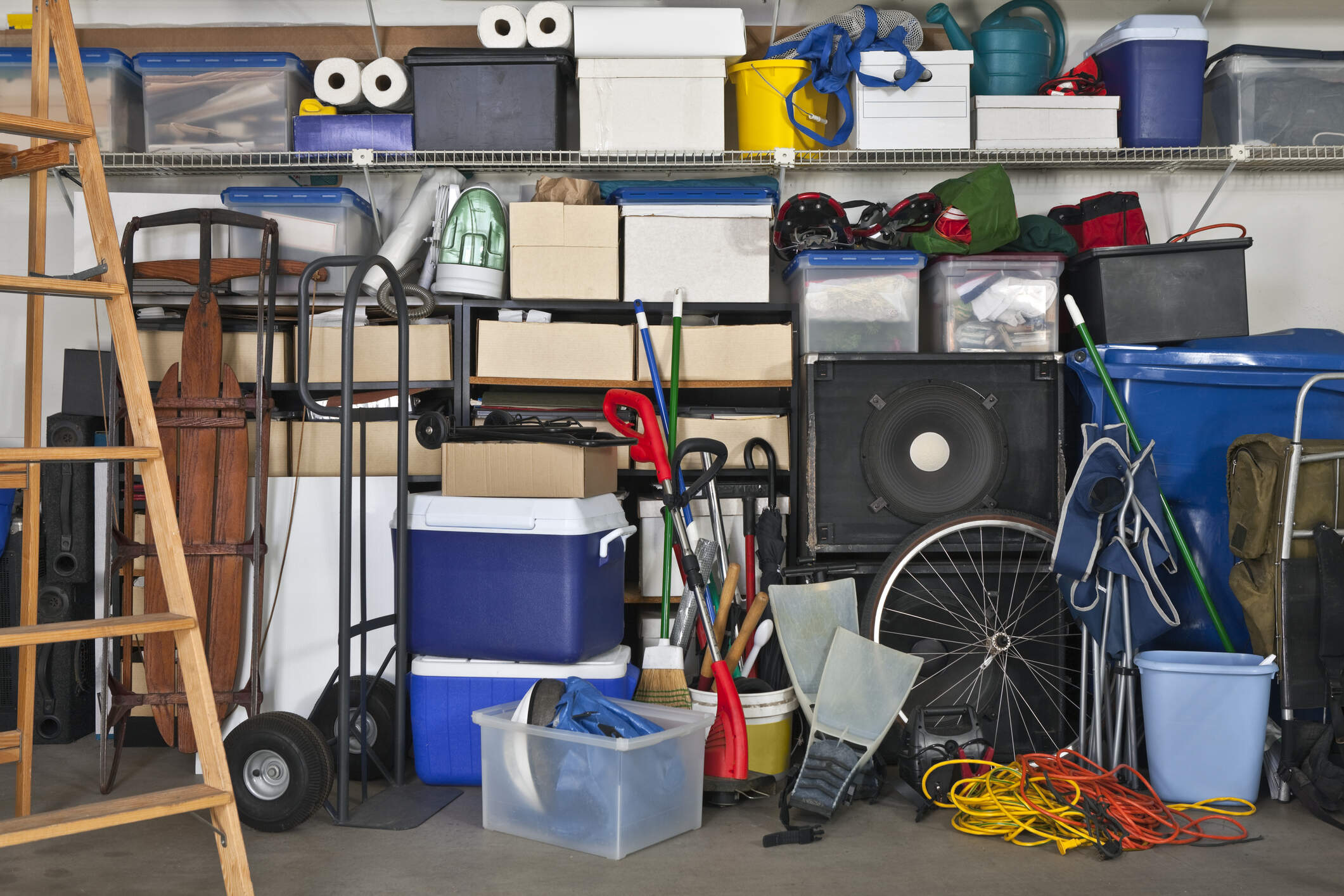 Full Garage Garage Clean Outs
